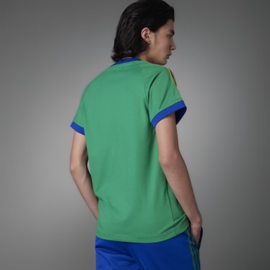 Remera Adicolor Heritage Now Vintage Cali Verde Hombre Originals
