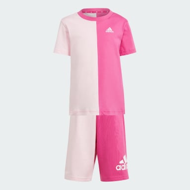 Essentials Colorblock Tee Set Kids