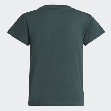 Camiseta Adicolor Trifolio Verde Niño Originals