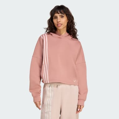 Off Placed 3-Stripes Hettegenser