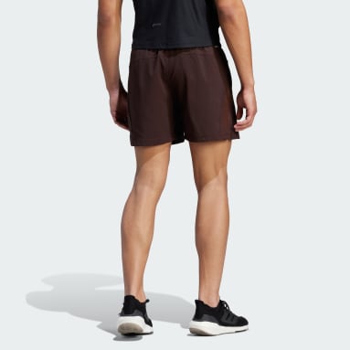 Shorts de Entrenamiento Gym Heat Marrón Hombre Training