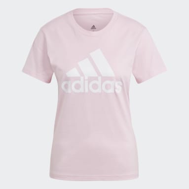 LOUNGEWEAR Essentials Logo T-skjorte Rosa