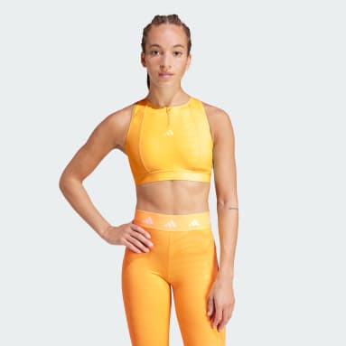 Powerimpact Training Medium-Support Techfit High-Neck Beha met Rits