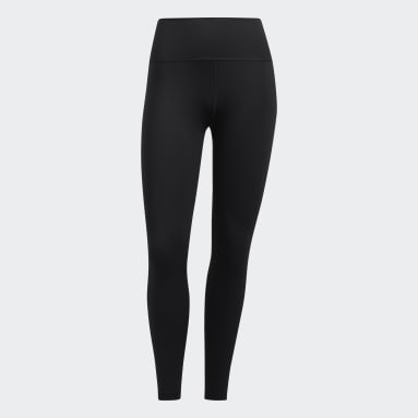 Licras 7/8 Believe This 2.0 - Pretina Alta Negro Mujer Training