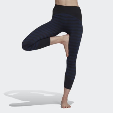 Dam Gym & Träning Blå Marimekko AEROKNIT 7/8 Leggings