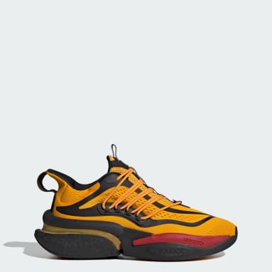 Men's Sportswear Yellow Grambling State Alphaboost V1 Shoes