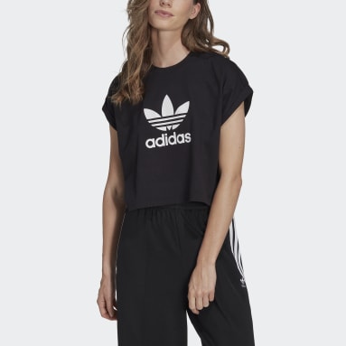 Nữ Originals Áo Thun Lửng Ba Lá Classics Adicolor