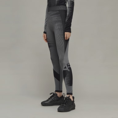 Legging en maille technique Y-3 Noir Femmes Y-3