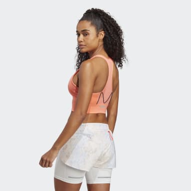 Dames Fitness En Training Medium-Support Running Pocket Beha