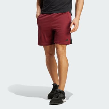Shorts Train Essentials Seasonal Camo Granate Hombre Training