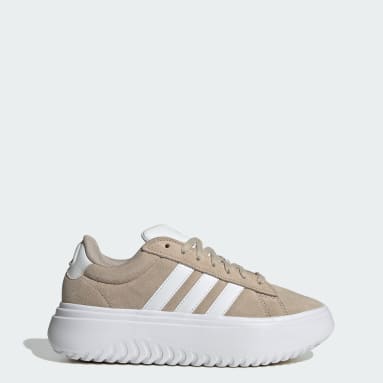 Adidas blanche grosse semelle sales