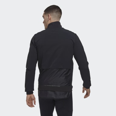 Men Cycling Black The Trackstand Cycling Track Top