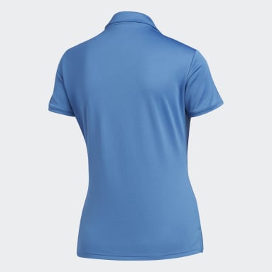 Women Golf Blue Tournament Polo Shirt
