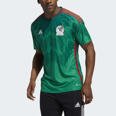 Authentic Jersey Local Selección Nacional de México Verde Hombre Fútbol