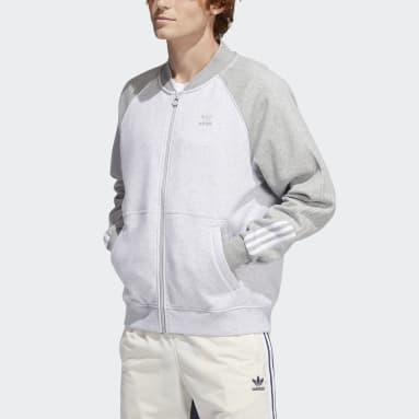 Fleece SST treningsjakke Grå
