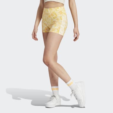Short à imprimé intégral blanc Femmes Originals