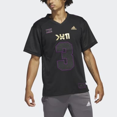 Men American Football Black Black Panther Jersey