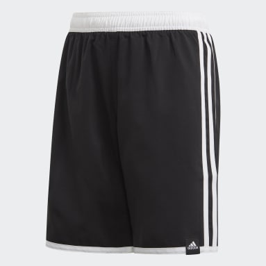 Short de bain 3-Stripes Noir Garçons Natation
