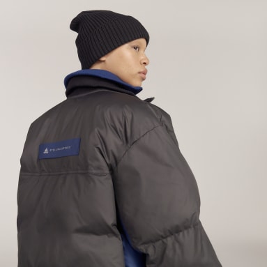Frauen adidas by Stella McCartney adidas by Stella McCartney Padded Pull-On lange Winterjacke Schwarz