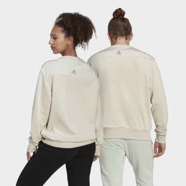 Essentials Brand Love French Terry Sweatshirt (uniseks) Beżowy
