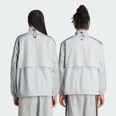 Casaco de Nylon Statement Wales Bonner Azul Originals