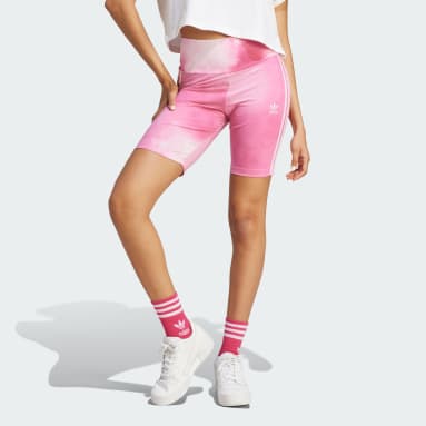 Women Originals Pink Color Fade Tight Shorts