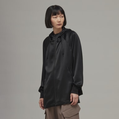 Sudadera Con Gorro Classic Tech Silk Negro Mujer Y-3