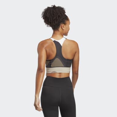 Ženy Tréning A Fitnes hnedá Športová podprsenka adidas x Marimekko Running Pocket