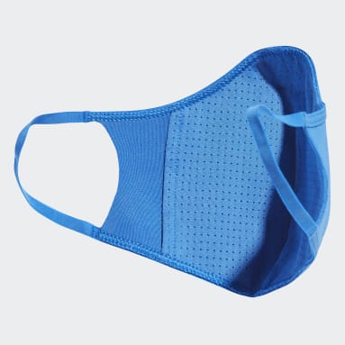 Sportswear blauw Mondkapje 3-Pack  XS/S