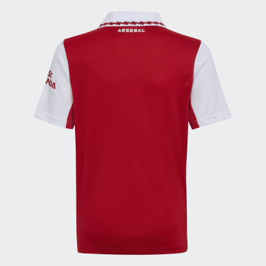Camisola Principal 22/23 do Arsenal Vermelho Rapazes Futebol