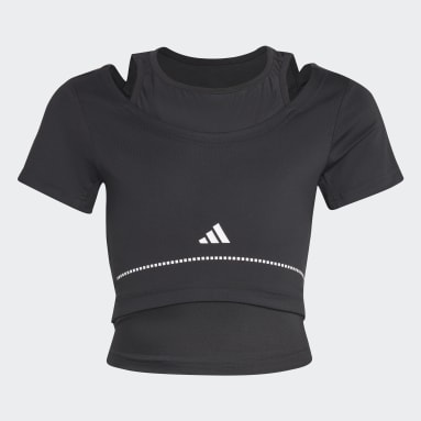 Camiseta AEROREADY Negro Niña Sportswear