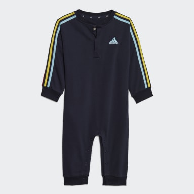 Deti Sportswear modrá Body Essentials 3-Stripes French Terry (rodovo neutrálne)