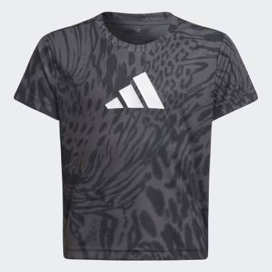T-shirt à imprimé animal AEROREADY Sport Icons Gris Filles Sportswear