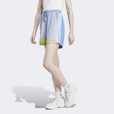 Short adidas Originals x Moomin 3-Stripes Bleu Femmes Originals