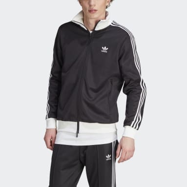 Men's Sportswear Black Adicolor Classics Beckenbauer Track Jacket