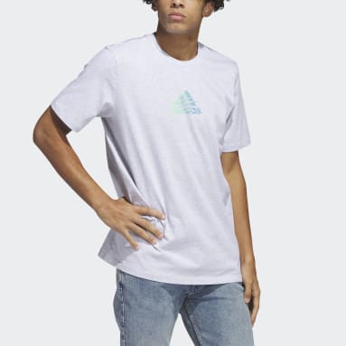 Men Sportswear Grey adidas Power Logo Graphic Tee