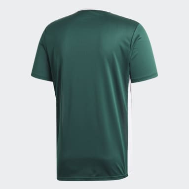Camiseta Entrada18 Verde Hombre Fútbol