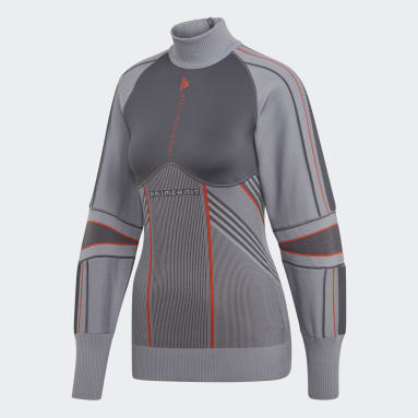 Women Running Grey Run Outdoor Midlayer