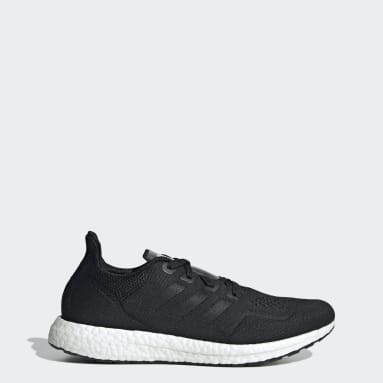 Men Running Black Ultraboost Made To Be Remade Shoes