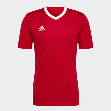 ผู้ชาย ฟุตบอล สีแดง เสื้อฟุตบอล Entrada 22