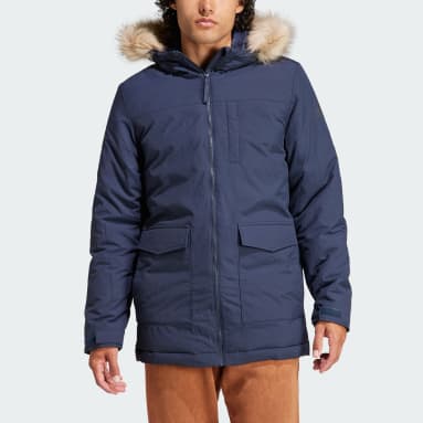 Parka con capucha Fur Azul Hombre Sportswear