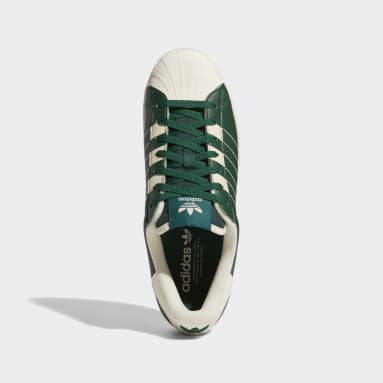 Men's Originals Green Superstar Shoes