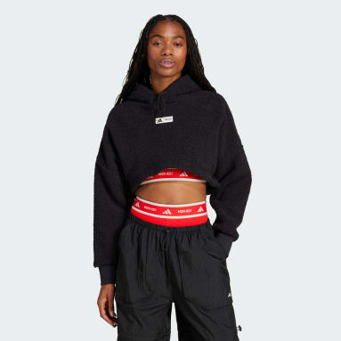 Sudadera con capucha adidas x MOON BOOT Cropped