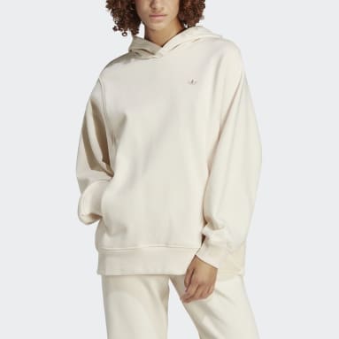 Camisola com Capuz Premium Essentials Bege Mulher Originals