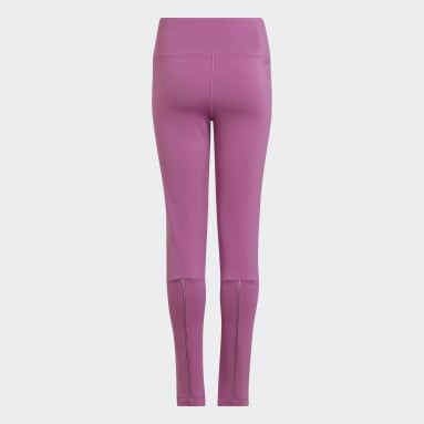 Girls Gym & Training Purple Winter Glam Warm Tights