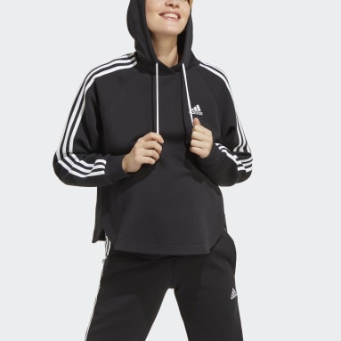 Ženy Sportswear čierna Mikina s kapucňou Maternity Over-the-Head