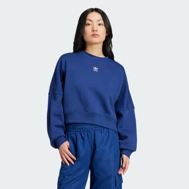 Blue Hoodies Sweatshirts Free Shipping for adiClub Members adidas US