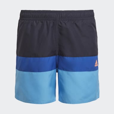 Colorblock Svømmeshorts Blå