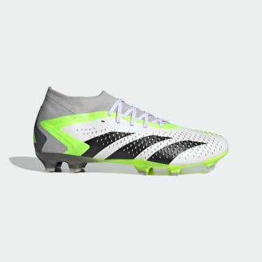 Soccer White Predator Accuracy.2 Firm Ground Soccer Cleats