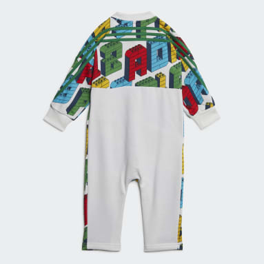 Børn Sportswear Hvid adidas x Classic LEGO® sparkedragt